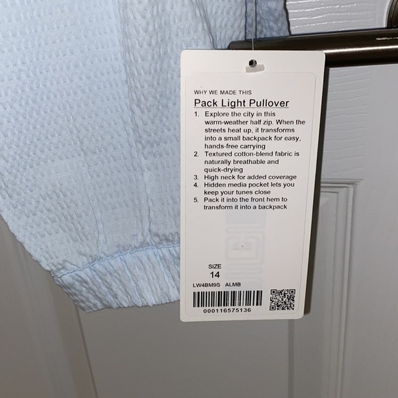 NEW Lululemon Pack Light Pullover *Packable - Picture 7 of 10